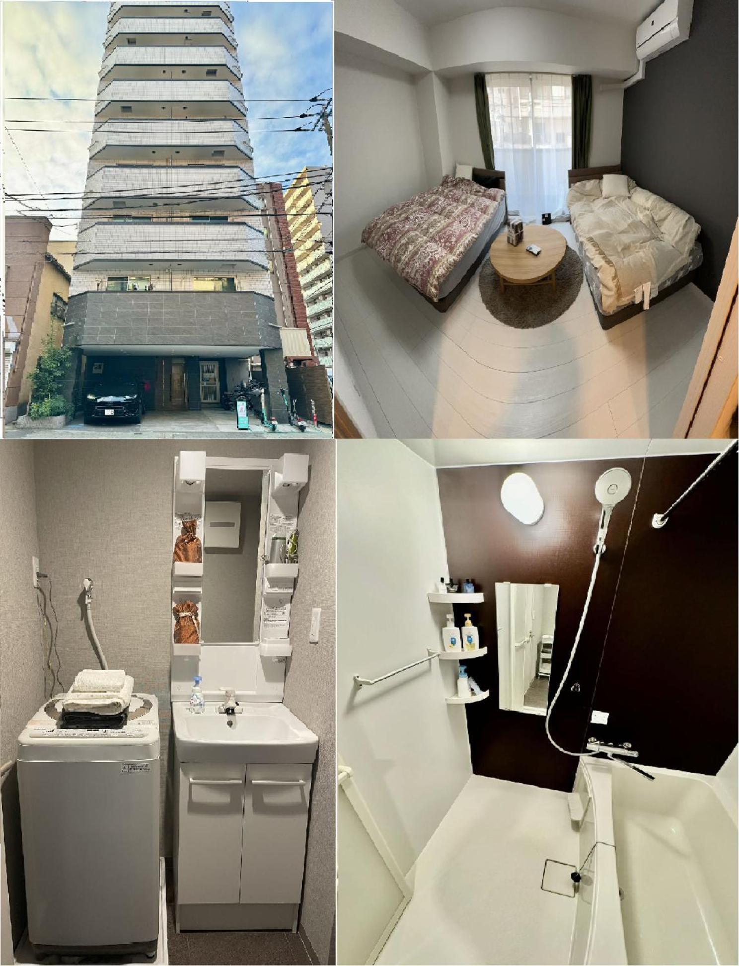 Calum Asakusa Imado Tokyoカルム浅草今戸ツインルーム新築民泊東京浅草隅田川今戸神社近くスカイツリー見えるコンビニコインランドリー近くある浅草駅まで徒歩圏内アクセス便利成田空港羽田空港銀座渋谷東京駅直通 Tóquio Exterior foto
